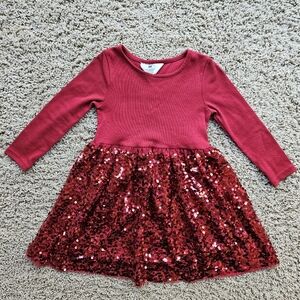 Red H&M holiday Dress size 4T